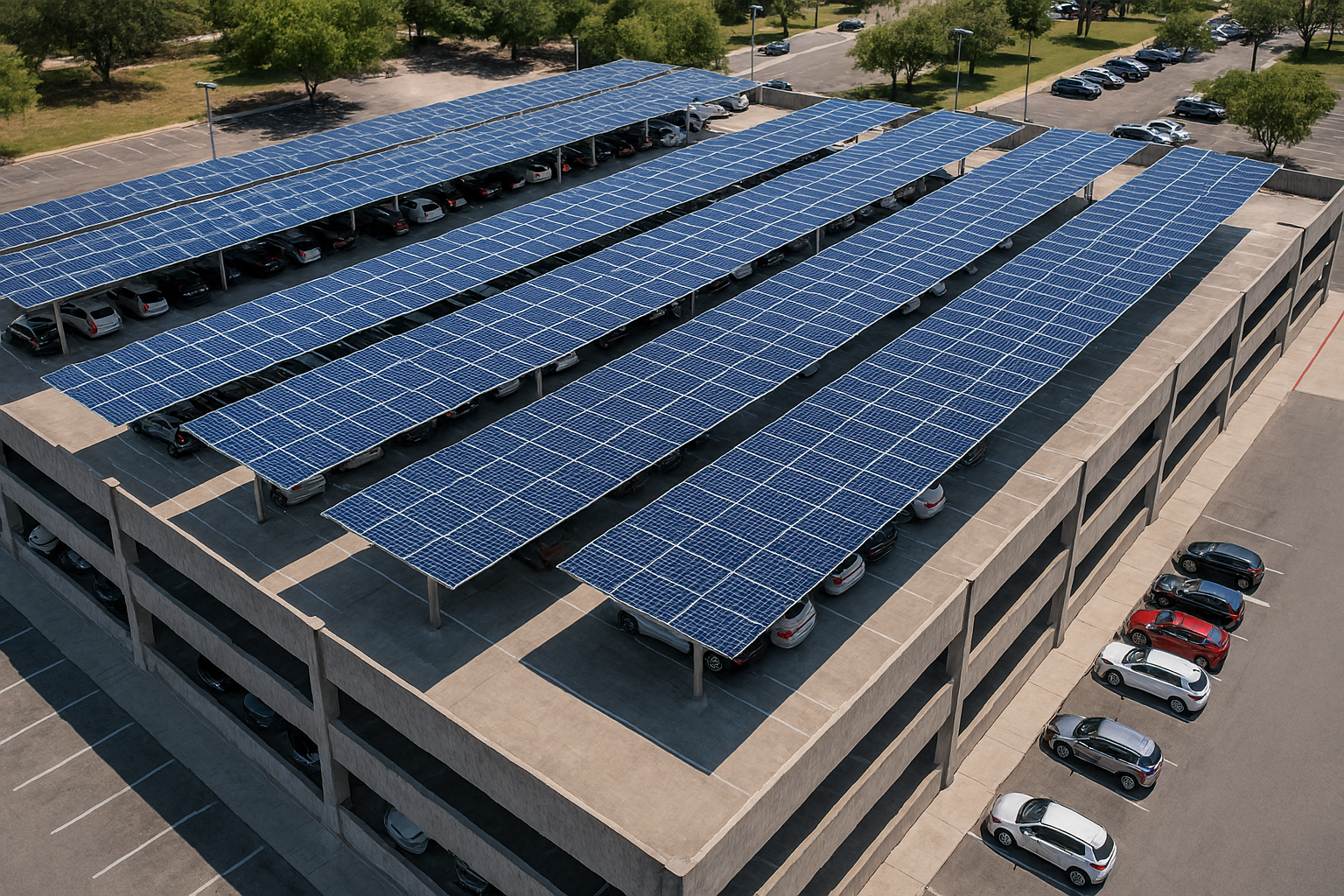 solar on garage